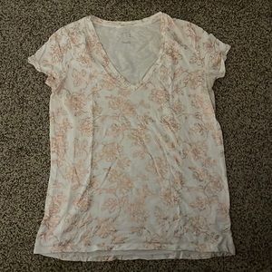 Floral V-Neck top